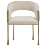 Jahara Arm Chair, Meg Taupe/Porcini Taupe, Set of 2