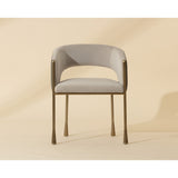 Jahara Arm Chair, Meg Taupe/Porcini Taupe, Set of 2