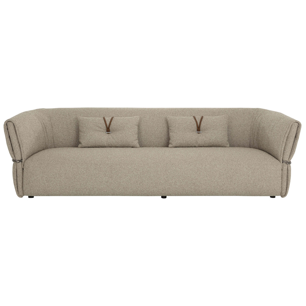 Davisville Sofa, Santa Cruz Cappuccino-Furniture - Sofas-High Fashion Home