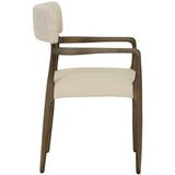 Guardi Dining Armchair, Scottsdale Eggshell/Santa Cruz Oatmeal, Set of 2