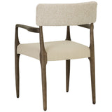 Guardi Dining Armchair, Scottsdale Eggshell/Santa Cruz Oatmeal, Set of 2