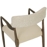 Guardi Dining Armchair, Scottsdale Eggshell/Santa Cruz Oatmeal, Set of 2
