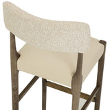 Guardi Bar & Counter Stool, Scottsdale Eggshell/Santa Cruz Oatmea