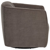 Garrison Swivel Lounge Chair, Rika Chocolate