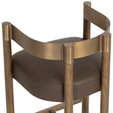 Manolo Bar & Counter Stool, Eglinton Espresso