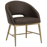 Abelson Dining Chair, Eglinton Espresso, Set of 2