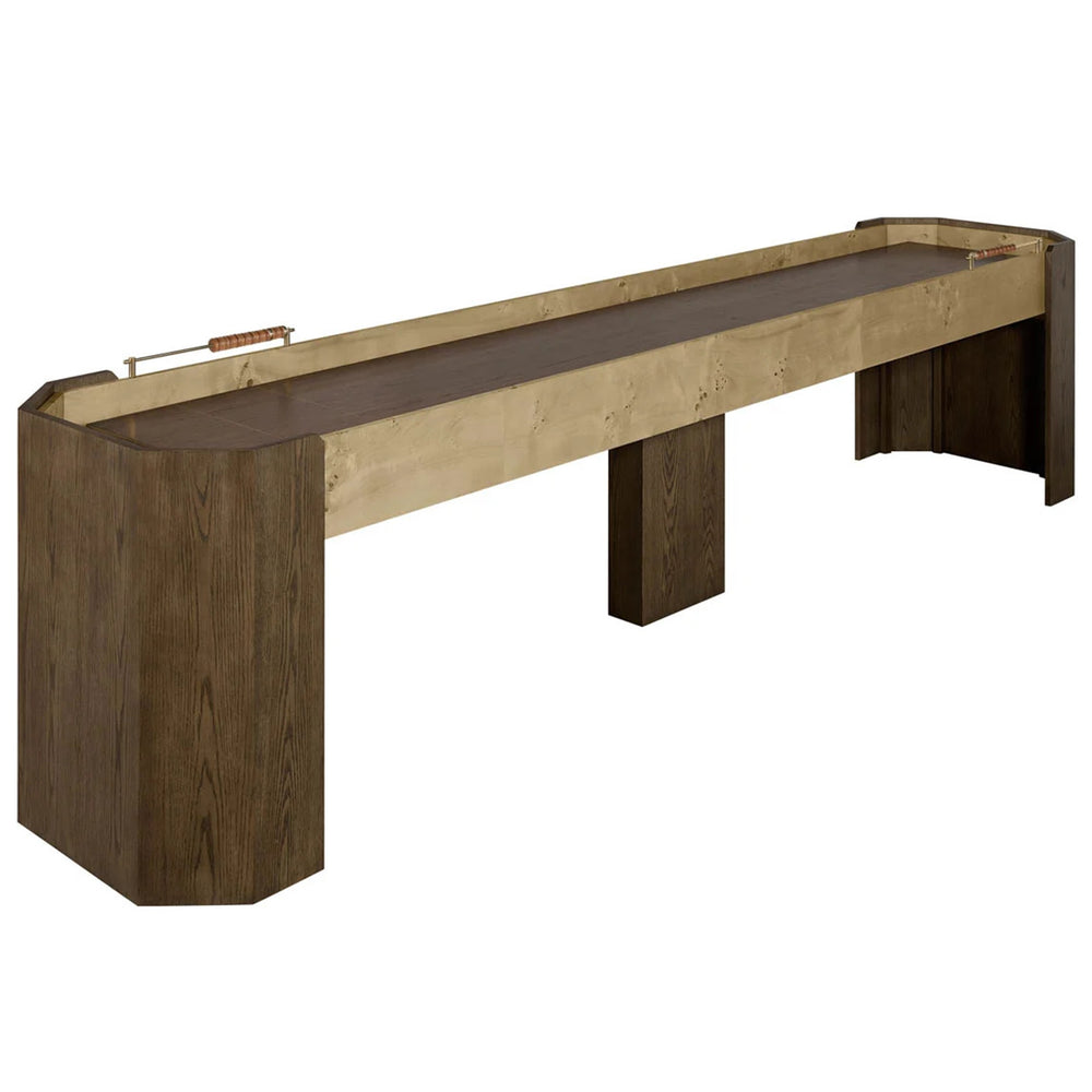 Whitmore Shuffleboard Table, Chocolate