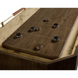 Whitmore Shuffleboard Table, Chocolate