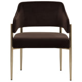 Tova Arm Chair, Diamond Mink, Set of 2