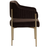 Tova Arm Chair, Diamond Mink, Set of 2