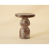 Orielle End Table, Affogato Marble Look