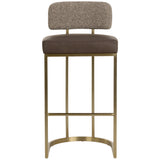 Larissa Bar & Counter Stool, Eglinton Espresso/Gellar Earth