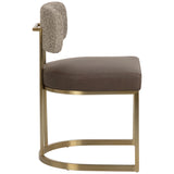 Larissa Dining Chair, Eglinton Espresso/Gellar Earth, Set of 2