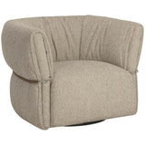 Davisville Swivel Armchair, Santa Cruz Cappuccino
