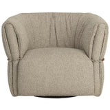 Davisville Swivel Armchair, Santa Cruz Cappuccino