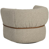 Davisville Swivel Armchair, Santa Cruz Cappuccino