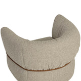 Davisville Swivel Armchair, Santa Cruz Cappuccino