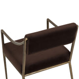 Leticia Dining Armchair, Diamond Mink, Set of 2