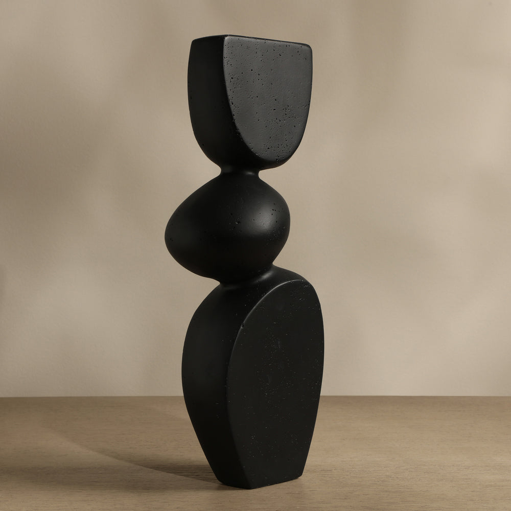 Strand Sculpture, Black