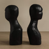 Wisdom Bookend, Black, Set of 2