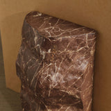 Strata Bookend, Mocha Marble Look, Set of 2