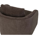 Wexford Swivel Chair, Rika Chocolate