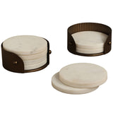 California Coaster Set, White