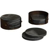 California Coaster Set, Black