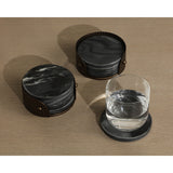 California Coaster Set, Black