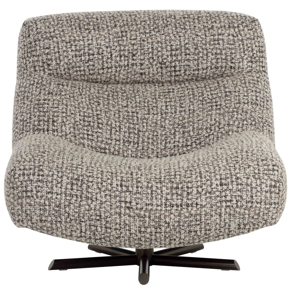 Nobu Swivel Chair, Nuvola Shale