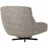 Nobu Swivel Chair, Nuvola Shale
