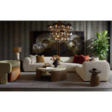 Coppola Chair, Cognac #3/Torched Meringue