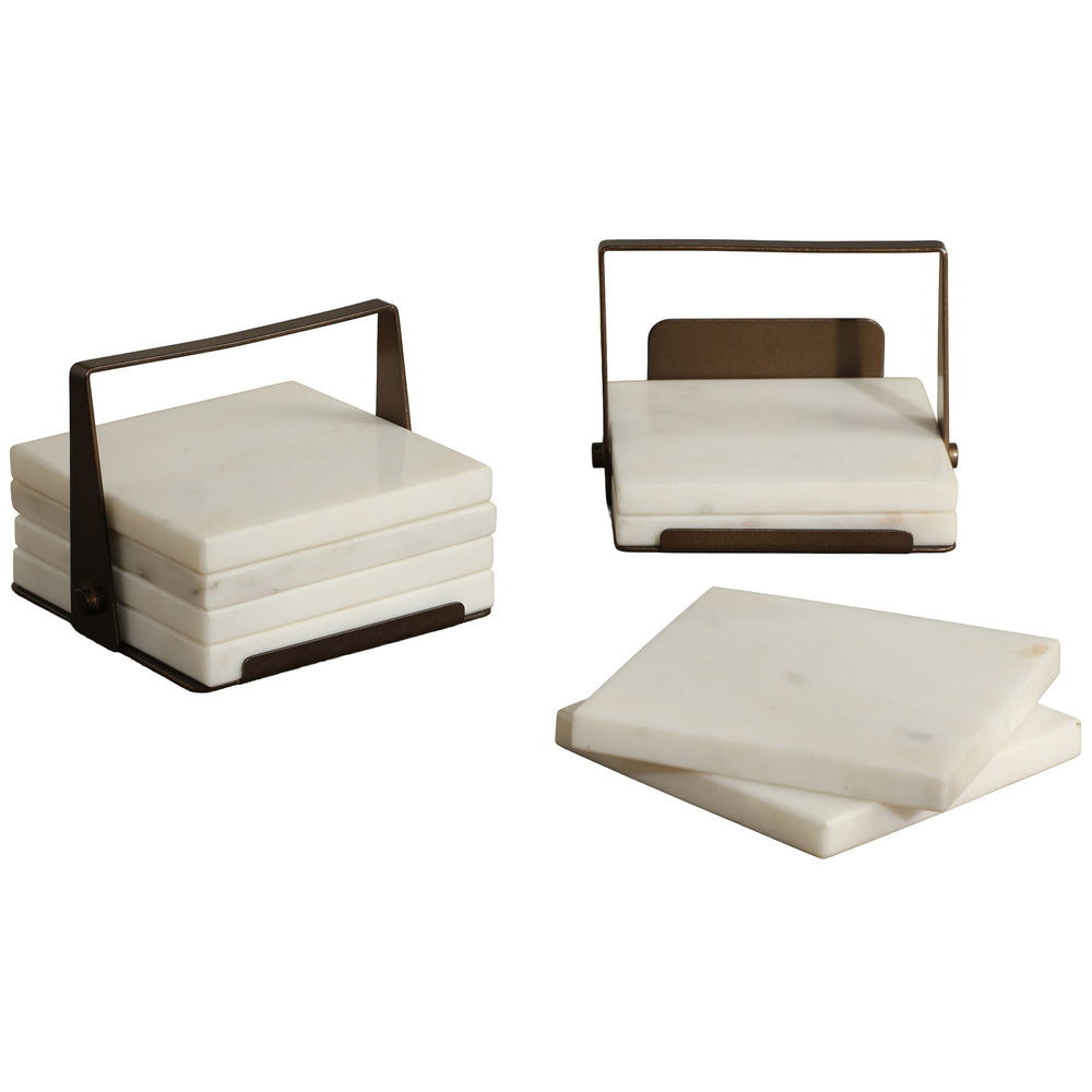 Florida Coaster Set, White