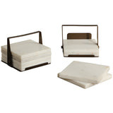 Florida Coaster Set, White