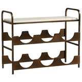 Rhone Wine Rack, Gold