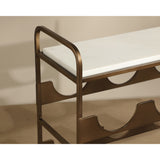 Rhone Wine Rack, Gold