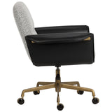 Lomax Office Chair, Helios Check Black/Bravo Black