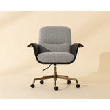 Lomax Office Chair, Helios Check Black/Bravo Black
