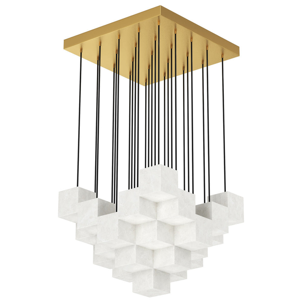 Brixel Chandelier, Cream