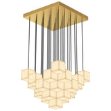 Brixel Chandelier, Cream