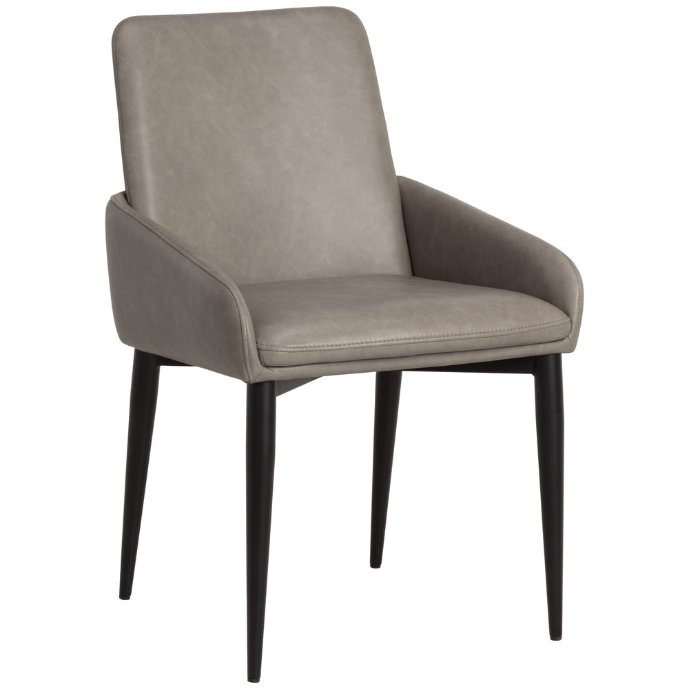 Carlo Dining Armchair, Ivanhoe Mineral