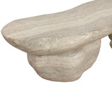 Torbay Bench, Dune Travertine