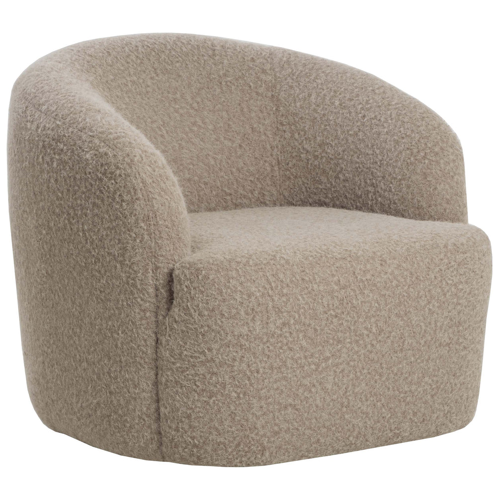 Fuwari Swivel Chair, Macio Shearling