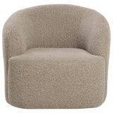Fuwari Swivel Chair, Macio Shearling