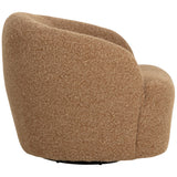 Fuwari Swivel Chair, Macio Camel