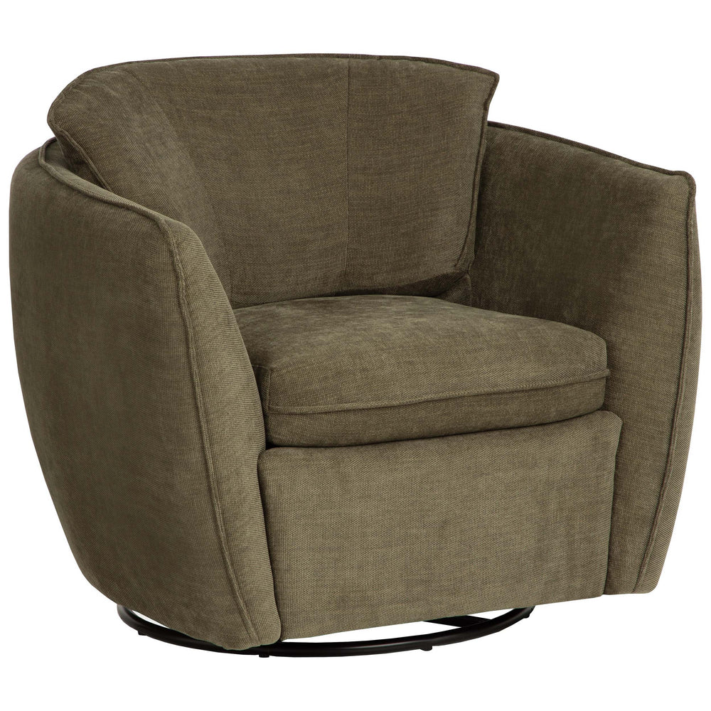 Lomond Glider Swivel Chair, Rika Pine
