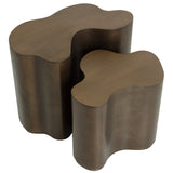 Boise Nesting Side Tables, Antique Bronze, Set of 2