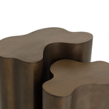 Boise Nesting Side Tables, Antique Bronze, Set of 2