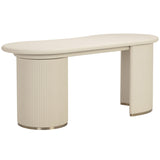 Mariposa Desk, Cream