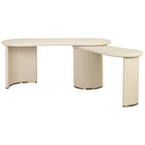 Mariposa Desk, Cream